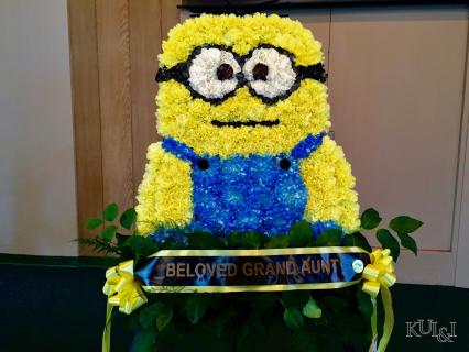 Minion Sympathy Wreath