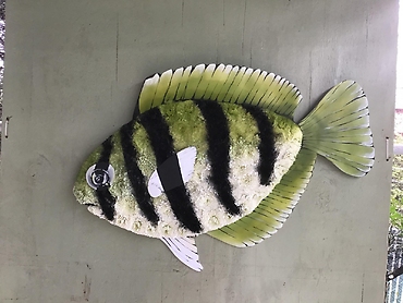 Custom Fish Funeral Arrangement