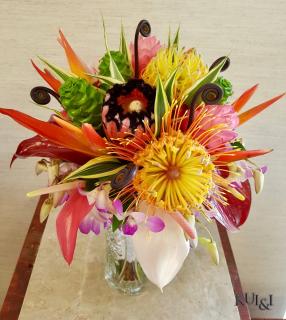 Hawaiian Tropical Wedding Bouquet