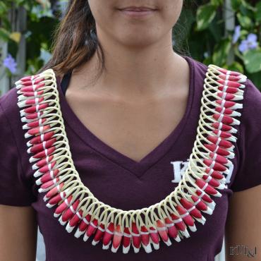 Red Micronesian Ginger Lei