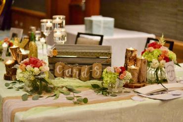 Reception Table Decorations