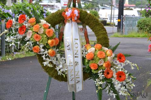 Stylized Sympathy Wreath