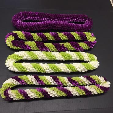 Roberta Premium Round Orchid Leis