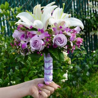 Lavender & White Bouquet