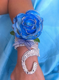 Blue Rose Wrist.