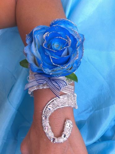 Blue Rose Wrist.