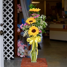 Sunflower Budvase