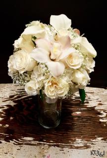 Compact White Bouquet