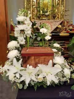 All-White Urn Riser