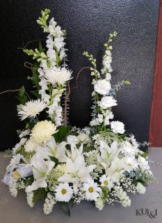 Stunning White Urn Riser