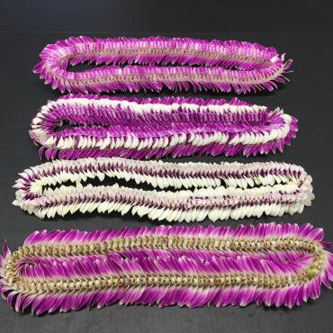 Specialty Flat Orchid Lei