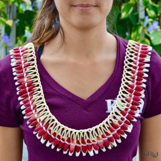 Red Micronesian Ginger Lei