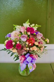 Colorful Vase Arrangement