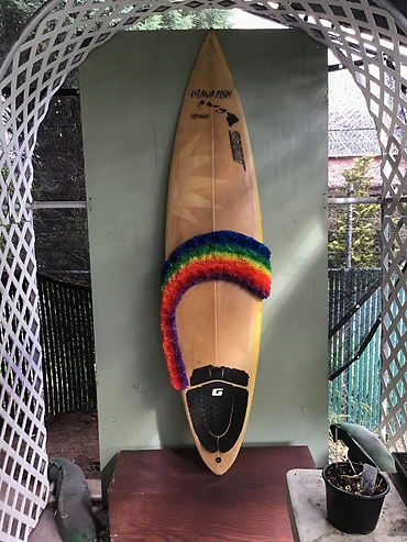 Custom Surfboard Arrangement