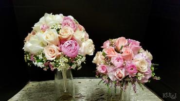 Matching Bride & Maid of Honor Bouquets