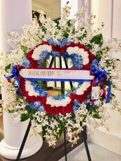 Patriotic Sympathy Wreath