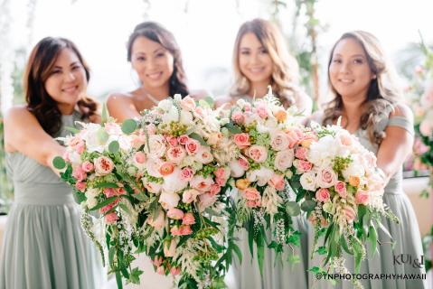 Bride & Bridesmaid Bouquets
