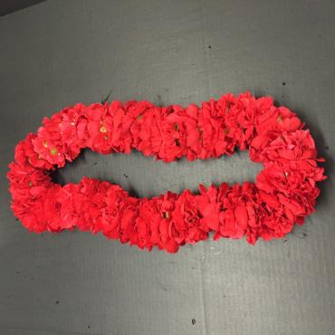 Double Carnation Lei